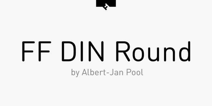 Przykład czcionki DIN Round Pro Regular