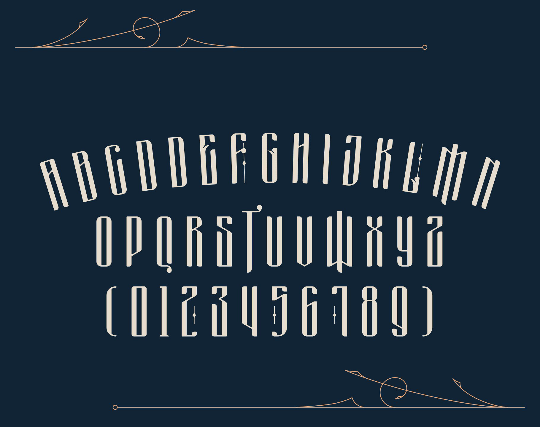 Przykład czcionki Masquerouge Rough Italic