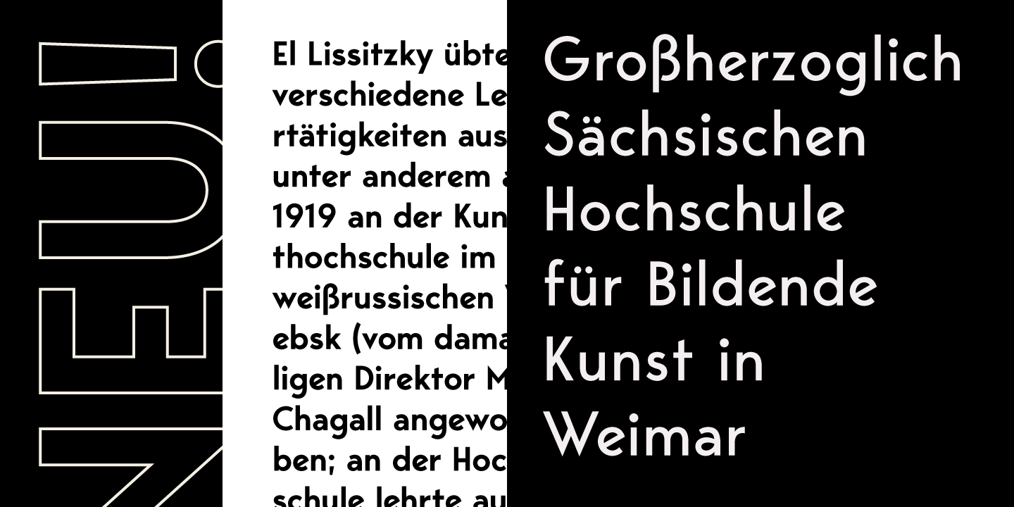 Przykład czcionki Bergen Sans SemiBold Italic