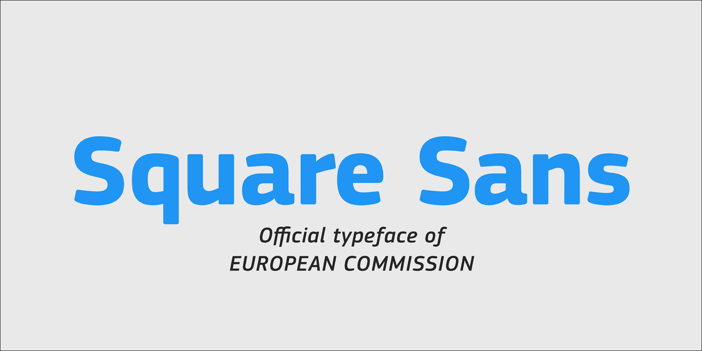 Przykład czcionki PF Square Sans Pro