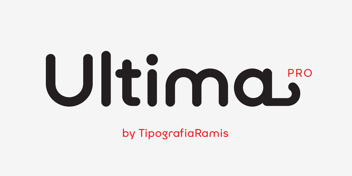 Przykład czcionki Ultima Pro