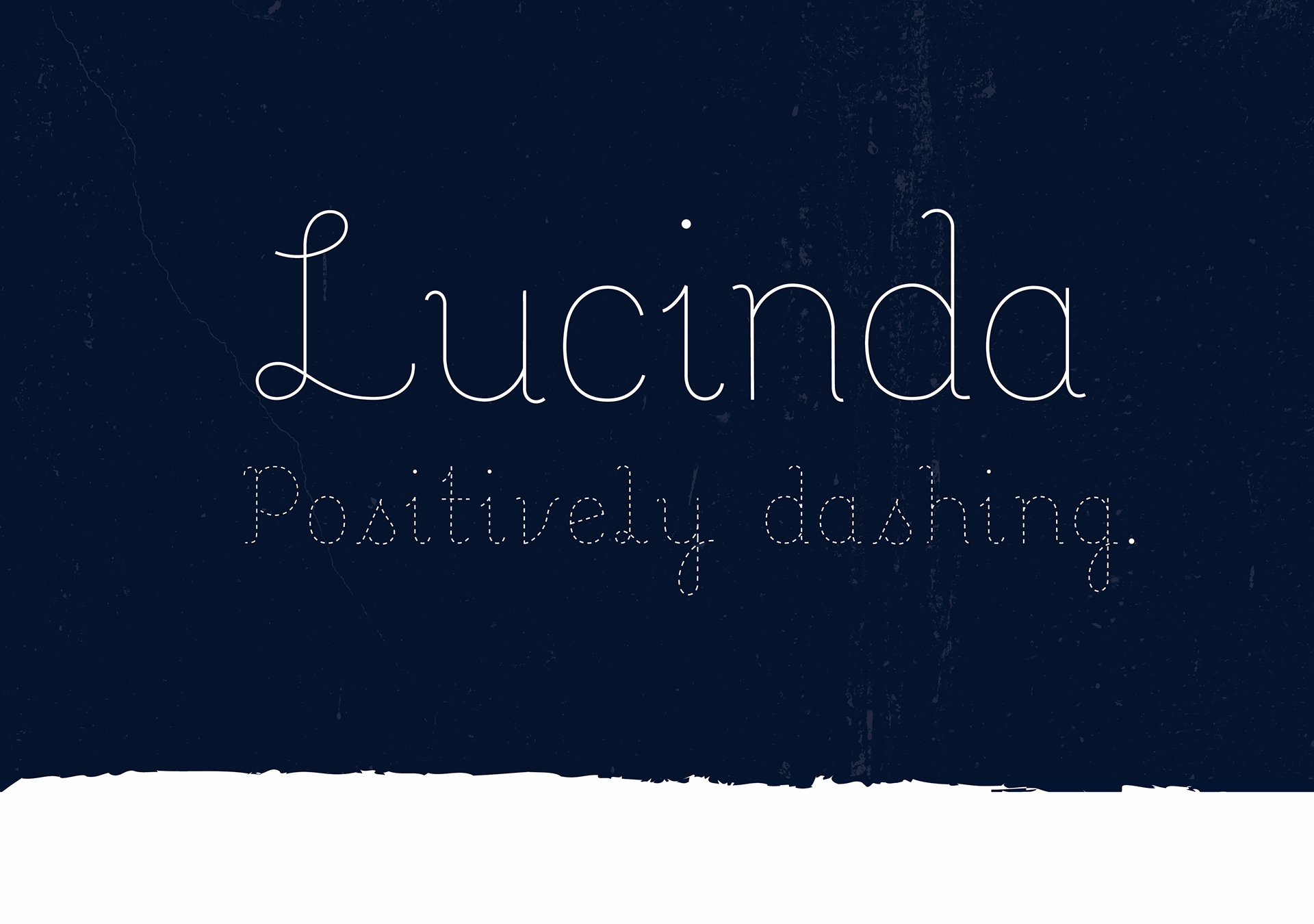 Przykład czcionki Lucinda