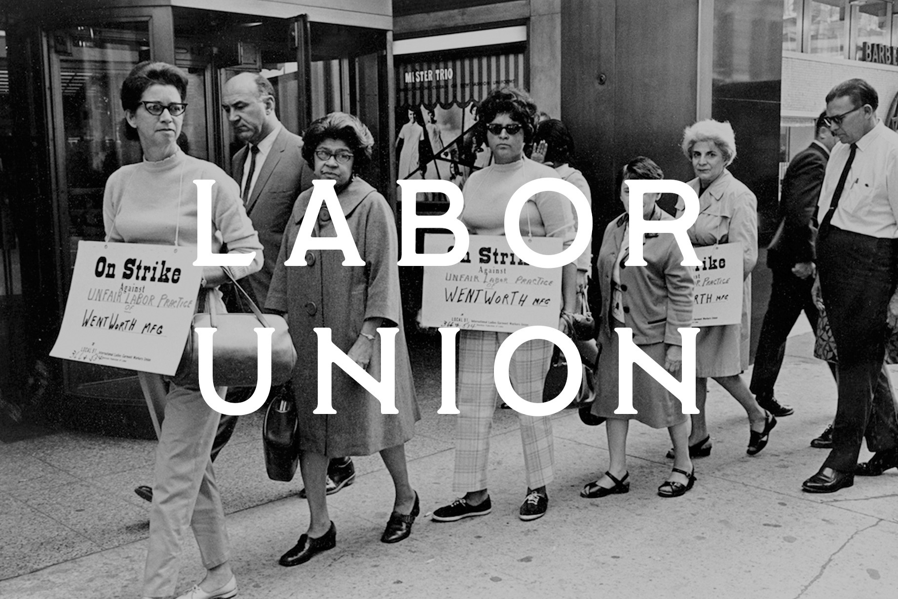 Przykład czcionki Labor Union