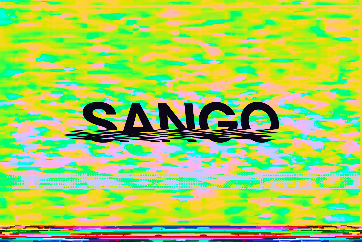 Przykład czcionki Sango Uppercase Static