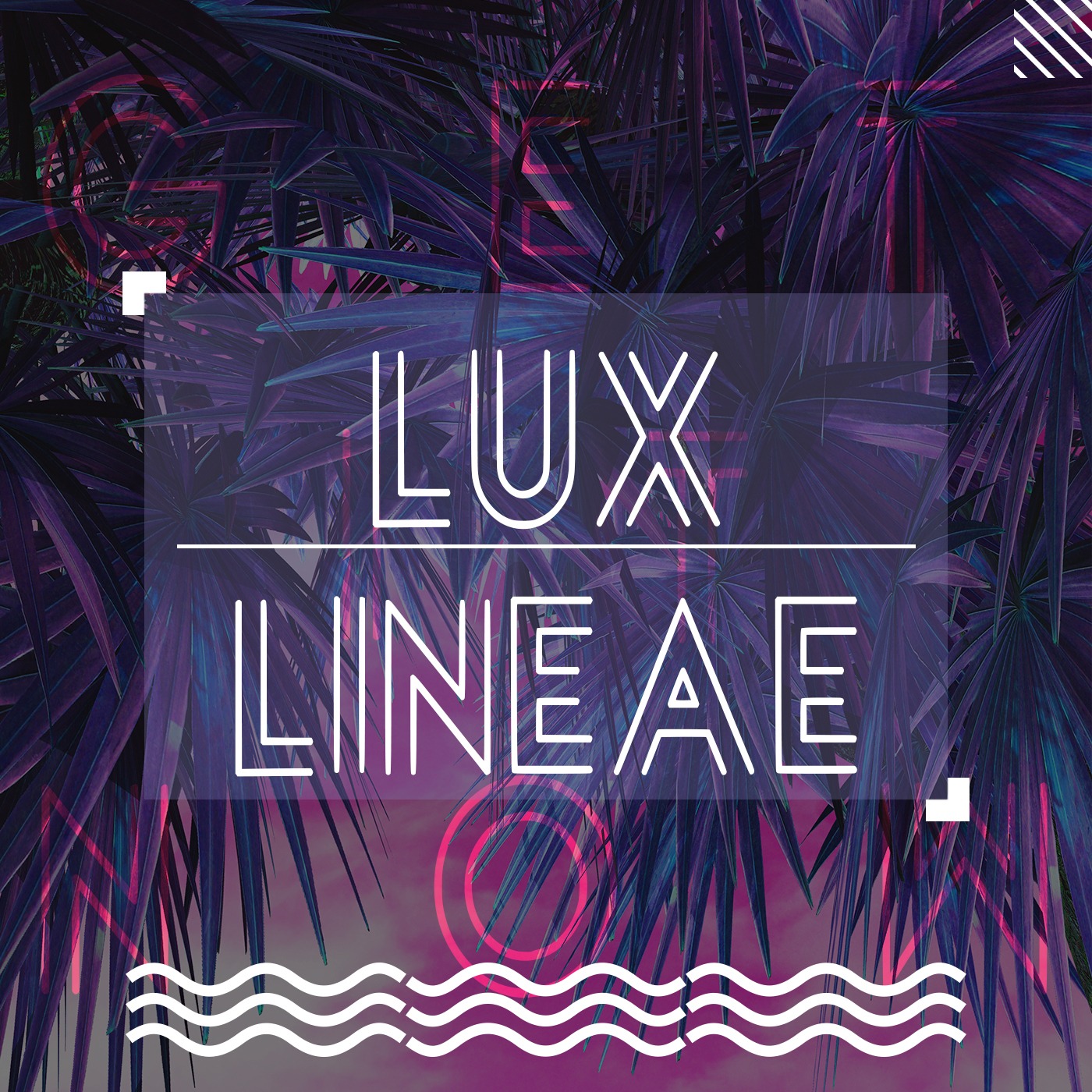 Przykład czcionki Lux Lineae