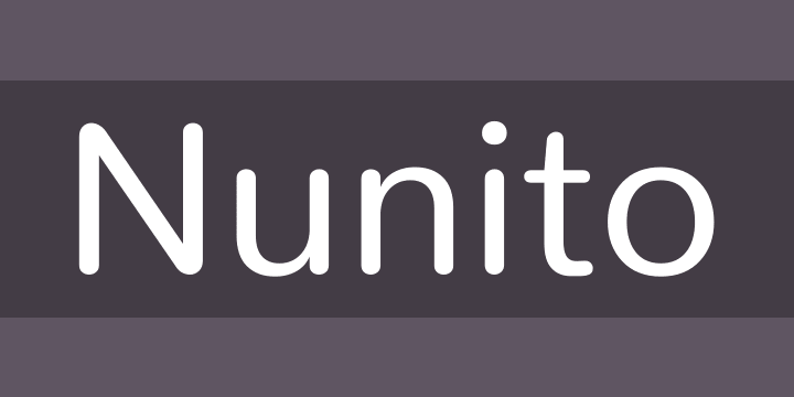 Przykład czcionki Nunito Bold Italic