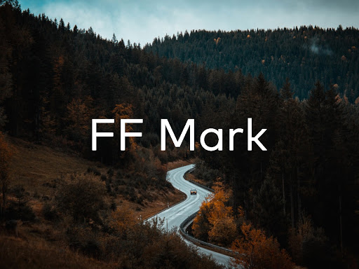 Przykład czcionki FF Mark