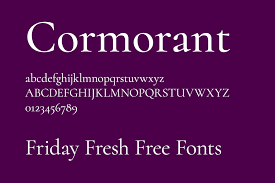 Przykład czcionki Cormorant Light Italic