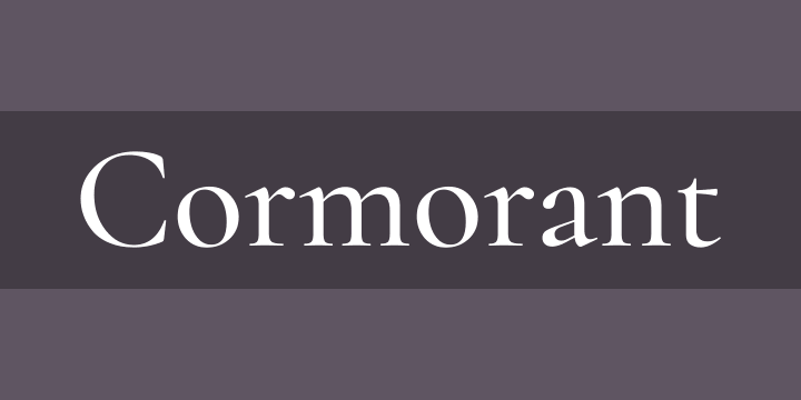 Przykład czcionki Cormorant Light Italic