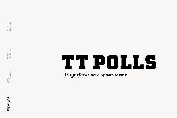 Przykład czcionki TT Polls