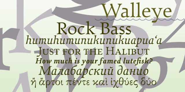Przykład czcionki Walleye Bold Italic