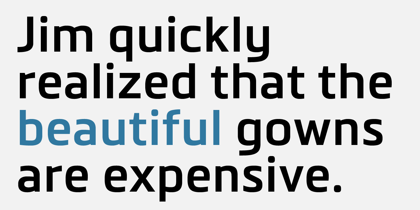 Przykład czcionki Metronic Pro Bold Italic