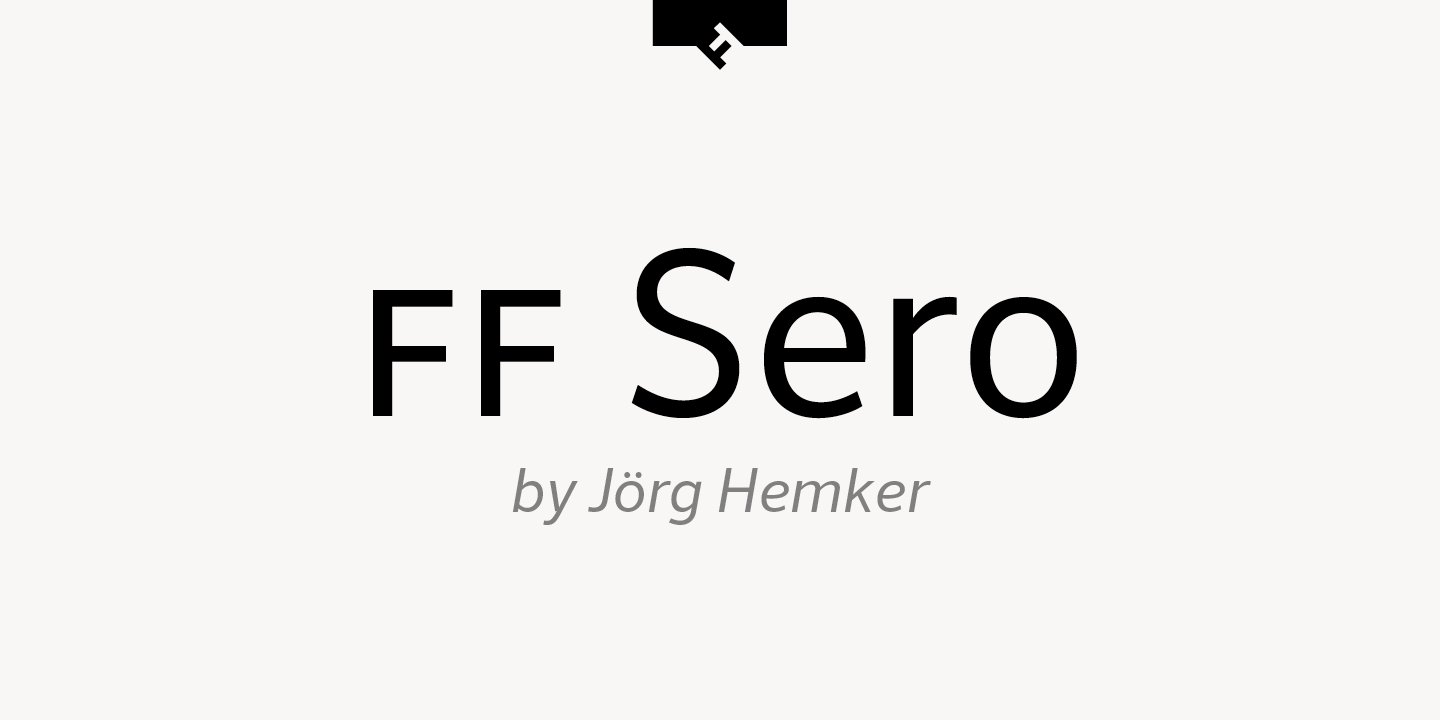 Przykład czcionki Sero Pro Medium Italic