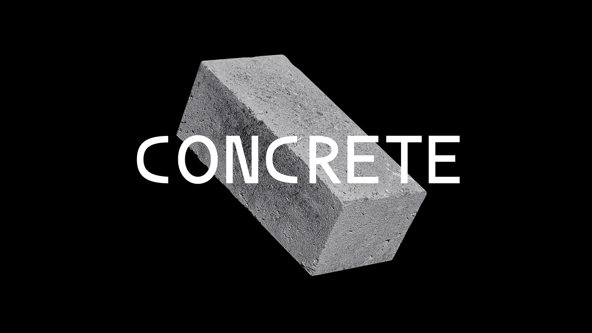 Przykład czcionki Concrete