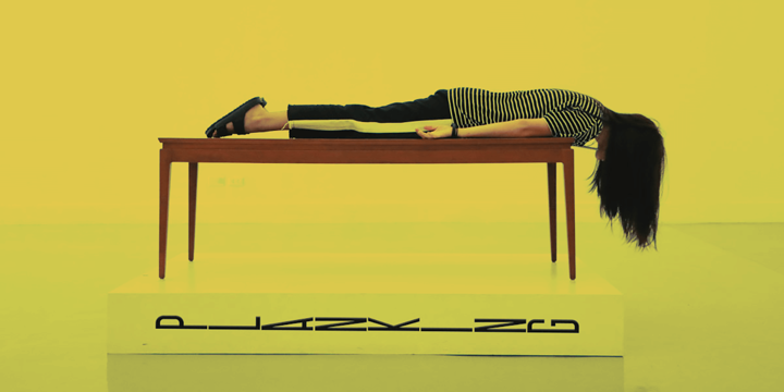 Przykład czcionki FE Planking