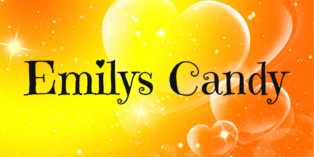 Przykład czcionki Emilys Candy