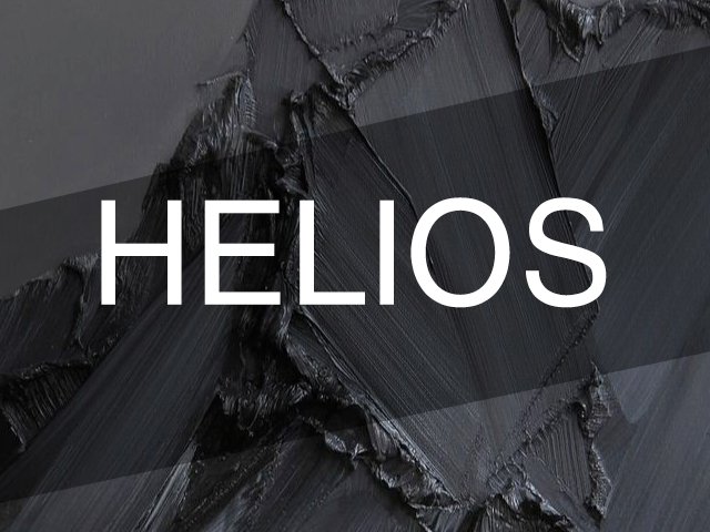 Przykład czcionki Helios