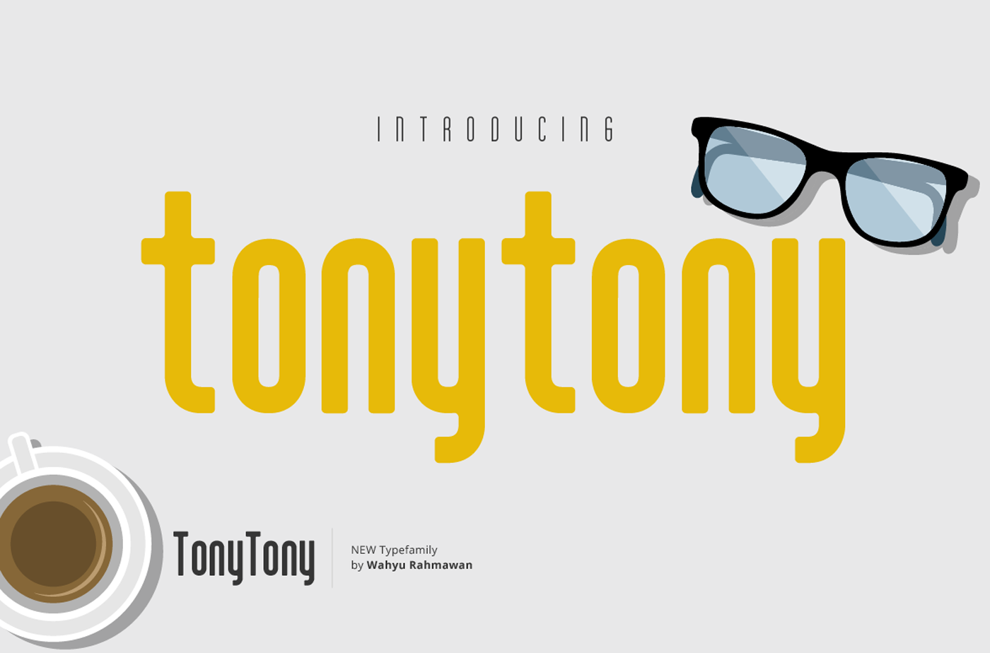 Przykład czcionki Tony Tony