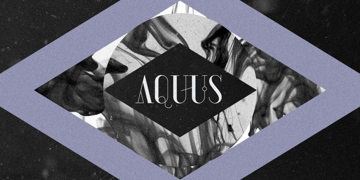 Przykład czcionki Aquus