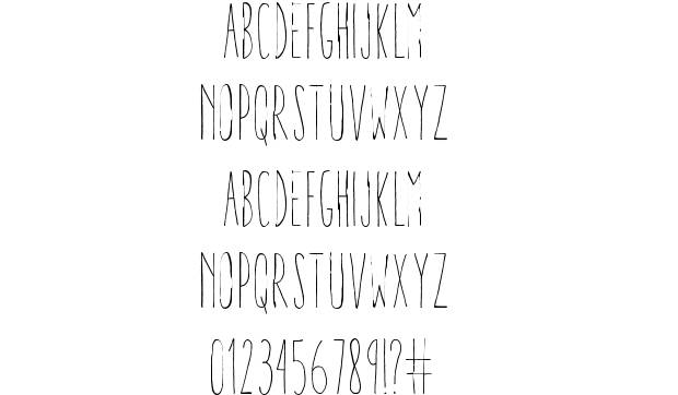 Przykład czcionki Aracne Regular Italic