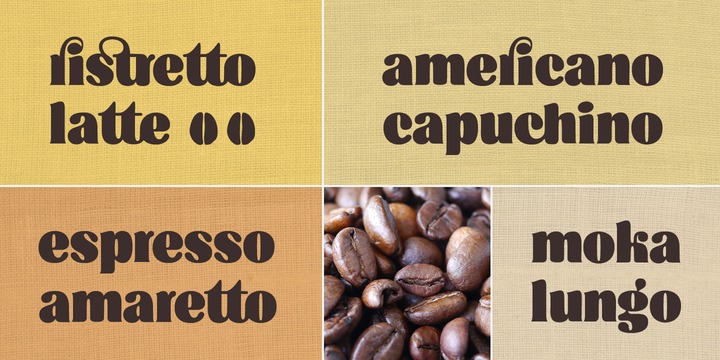 Przykład czcionki Cafe Brasil Italic