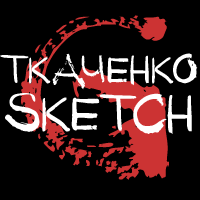 Przykład czcionki Tkachenko Sketch 4F