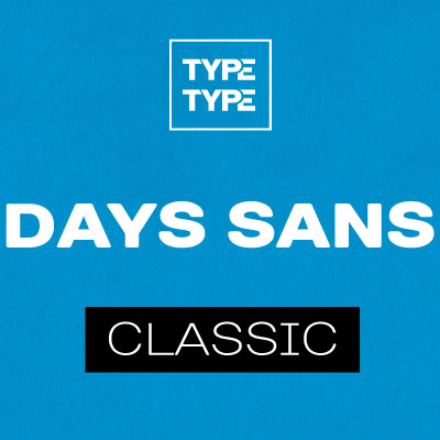 Przykład czcionki TT Days Sans Light Italic