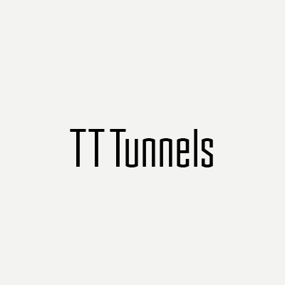 Przykład czcionki TT Tunnels Black