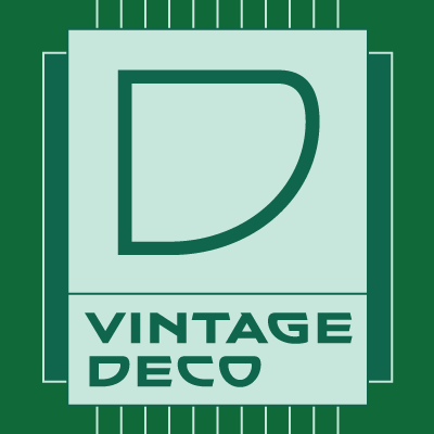 Przykład czcionki Vintage Deco Medium