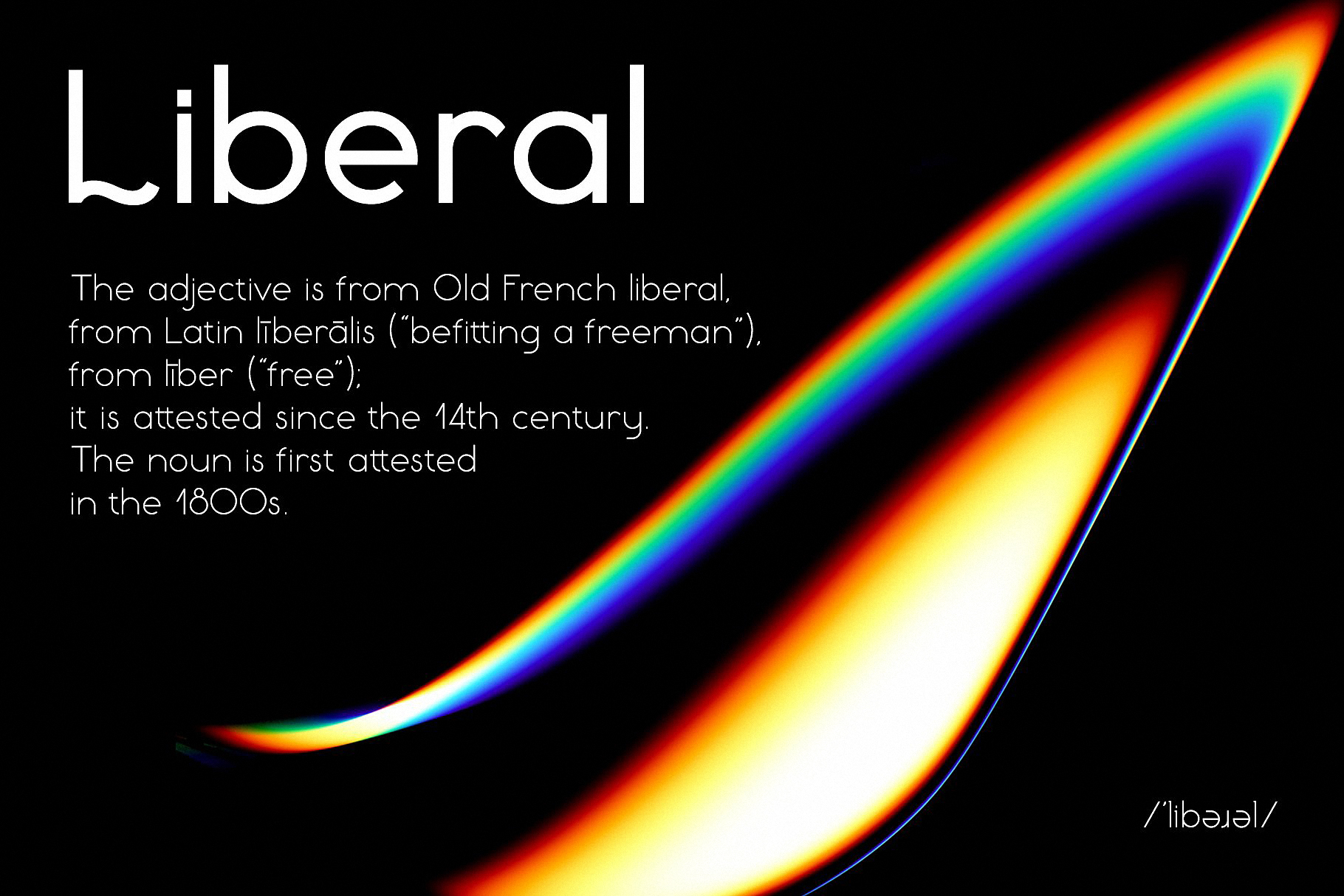 Przykład czcionki Libera ExtraBold