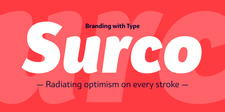 Przykład czcionki Bw Surco Bold Italic