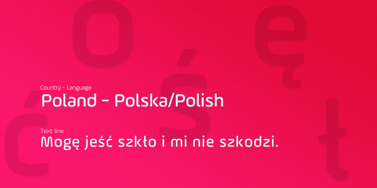 Przykład czcionki Ample Soft Pro Bold