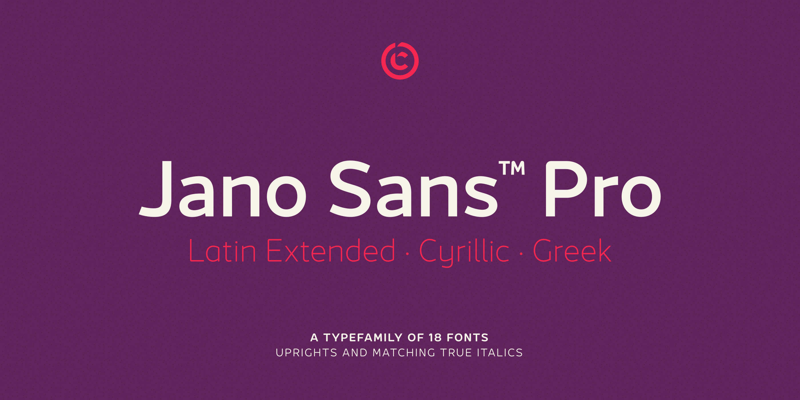 Przykład czcionki Jano Sans Pro Extra Light Italic