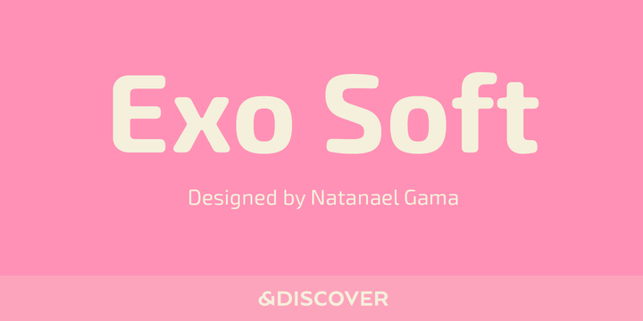 Przykład czcionki Exo Soft Bold