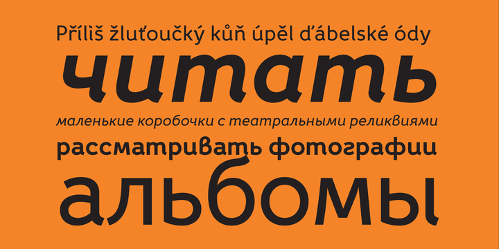 Przykład czcionki Fox Grotesque Pro Light Italic