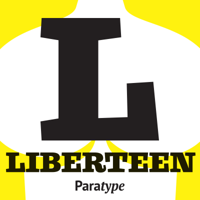 Przykład czcionki Liberteen