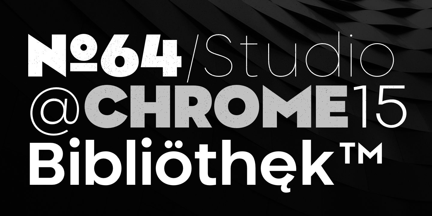 Przykład czcionki Neometric Bold Italic