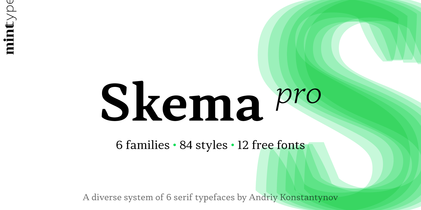 Przykład czcionki Skema Pro Display SemiBold Italic