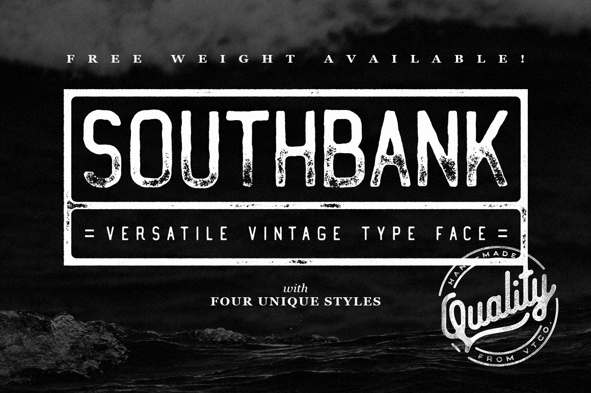 Przykład czcionki Southbank Sans Regular