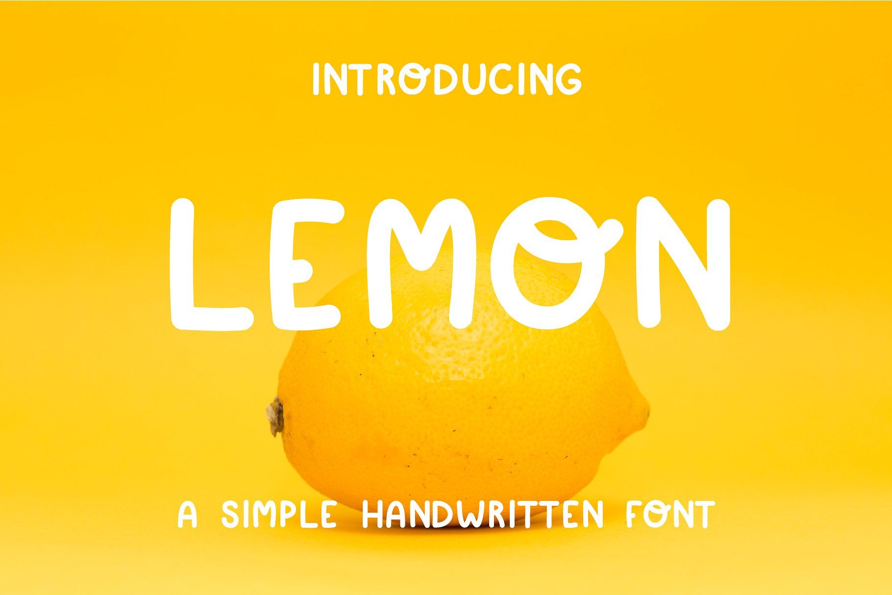 Przykład czcionki Lemon Serif