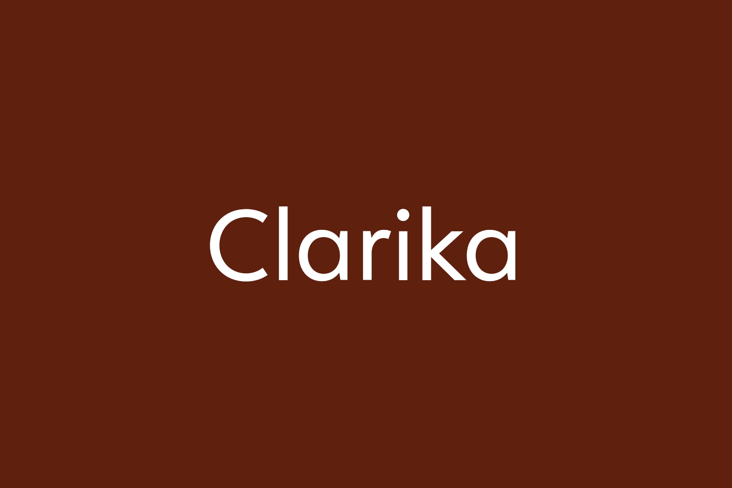 Przykład czcionki Clarika Pro