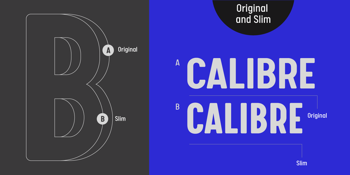 Przykład czcionki CALPS Light Italic