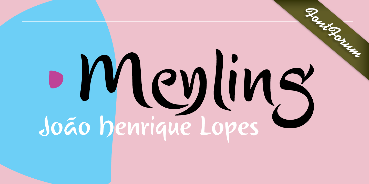 Przykład czcionki Meyling