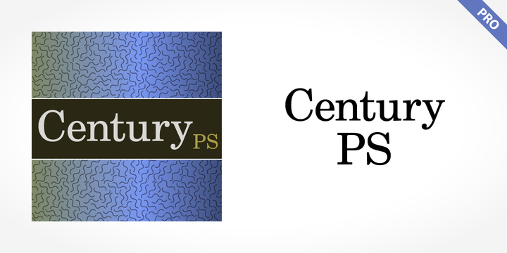 Przykład czcionki Century PS Pro