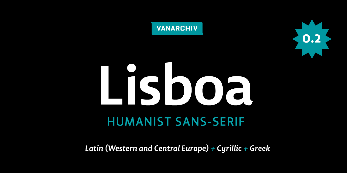 Przykład czcionki Lisboa Bold Italic
