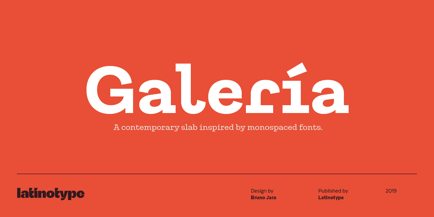 Przykład czcionki Galeria SemiBold Italic