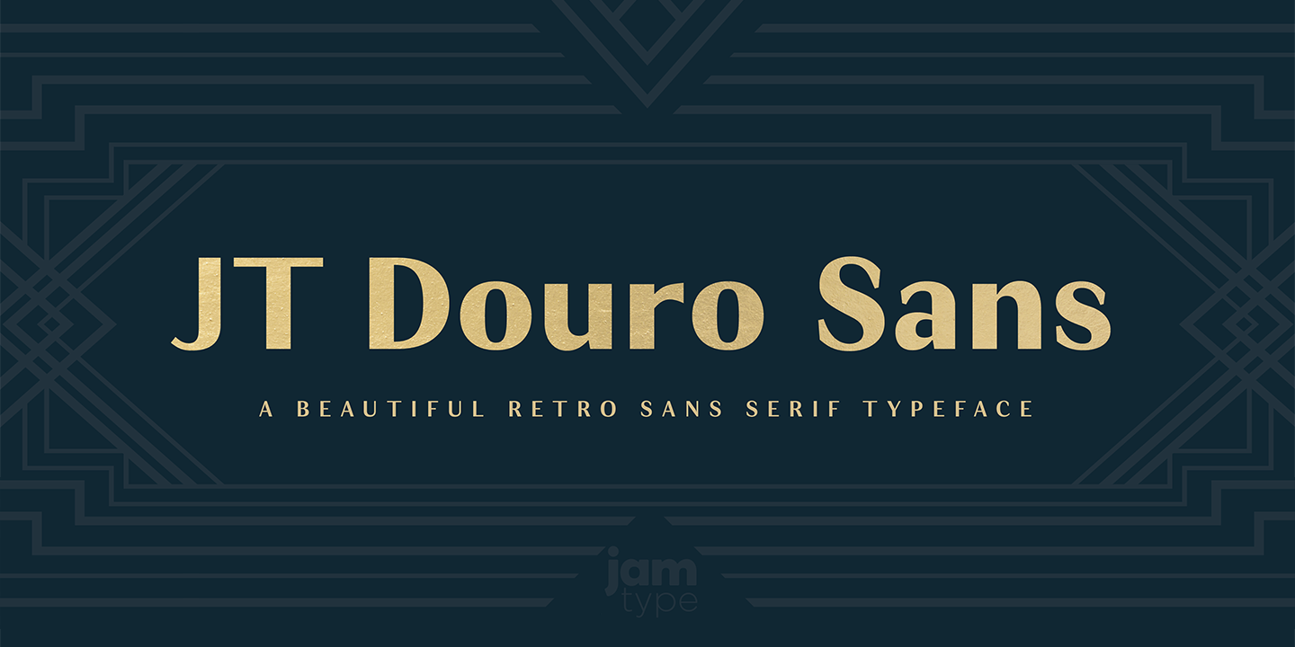 Przykład czcionki JT Douro-Sans Regular