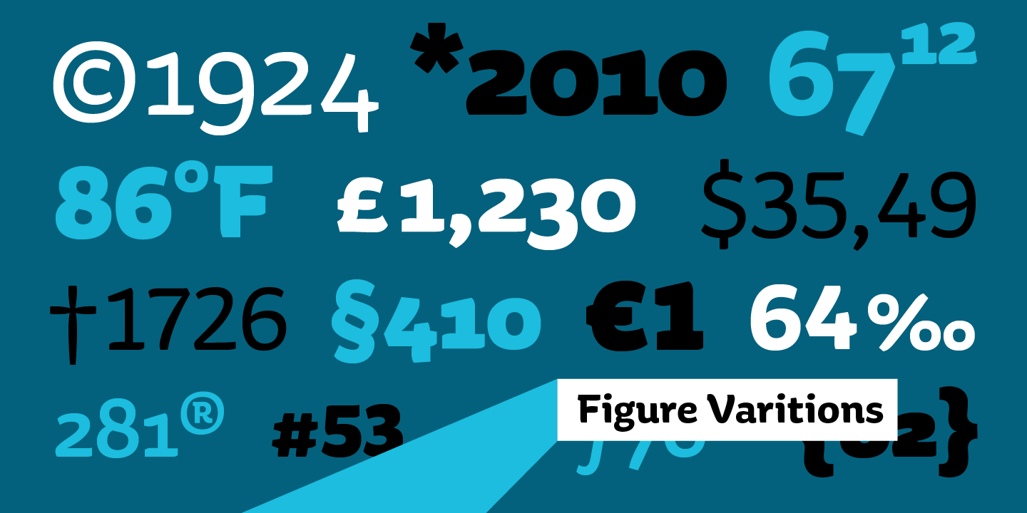 Przykład czcionki Aniuk Medium