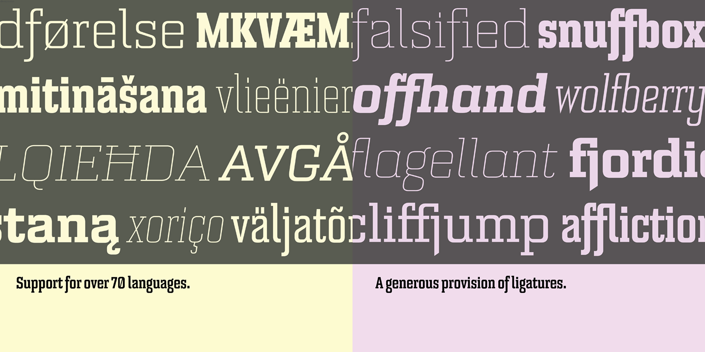 Przykład czcionki Bourgeois Slab UltraBold Condensed Italic