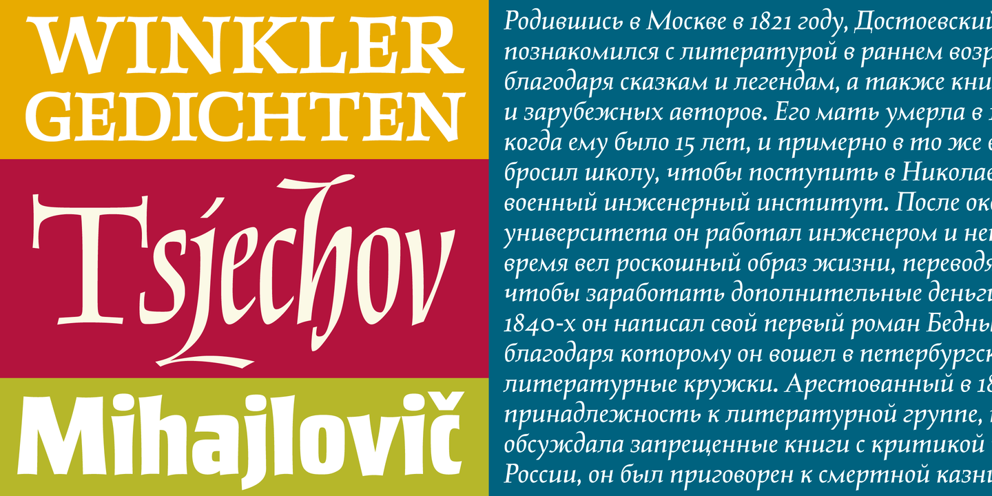 Przykład czcionki Salden Black Condensed